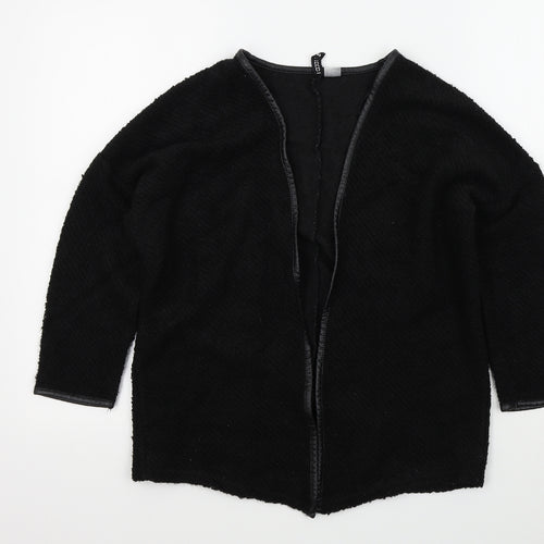 H&M Womens Black   Cardigan Jumper Size S