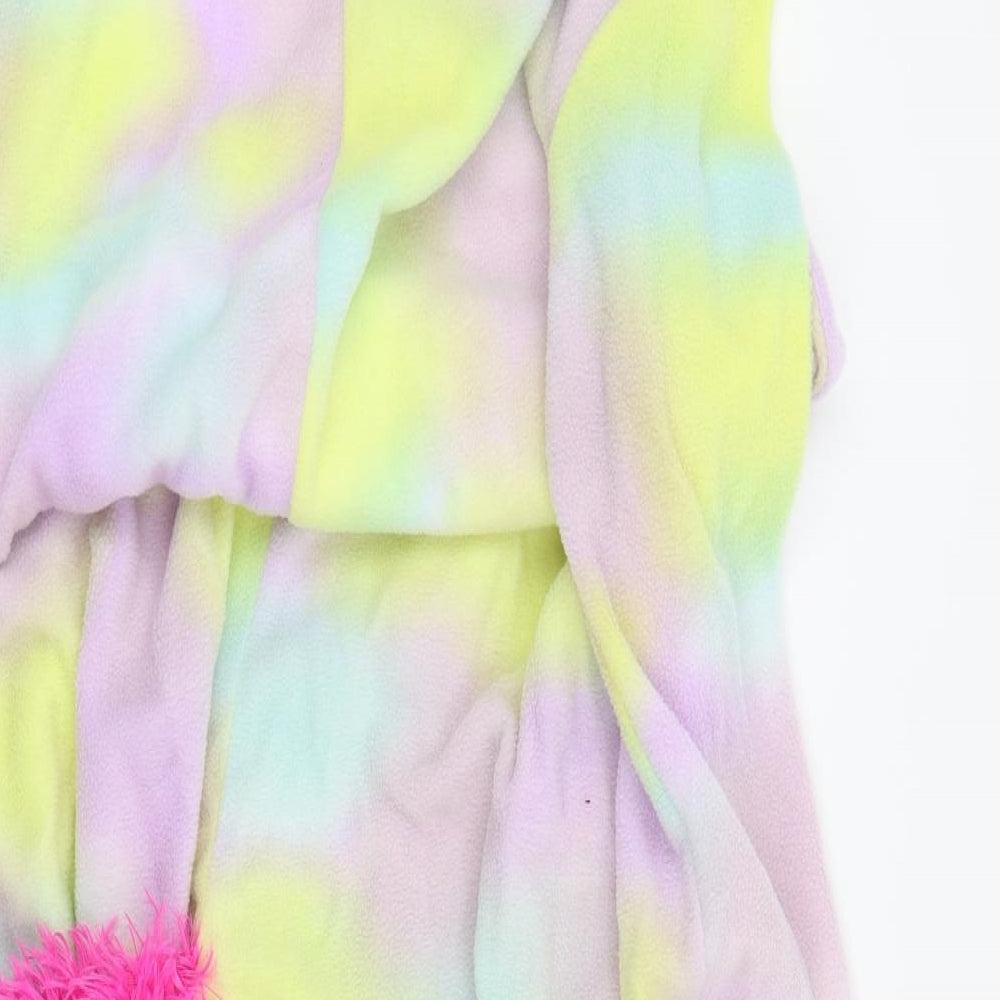 spooktacular Womens Multicoloured Solid  Babydoll Bodysuit Size M  - UNICORN
