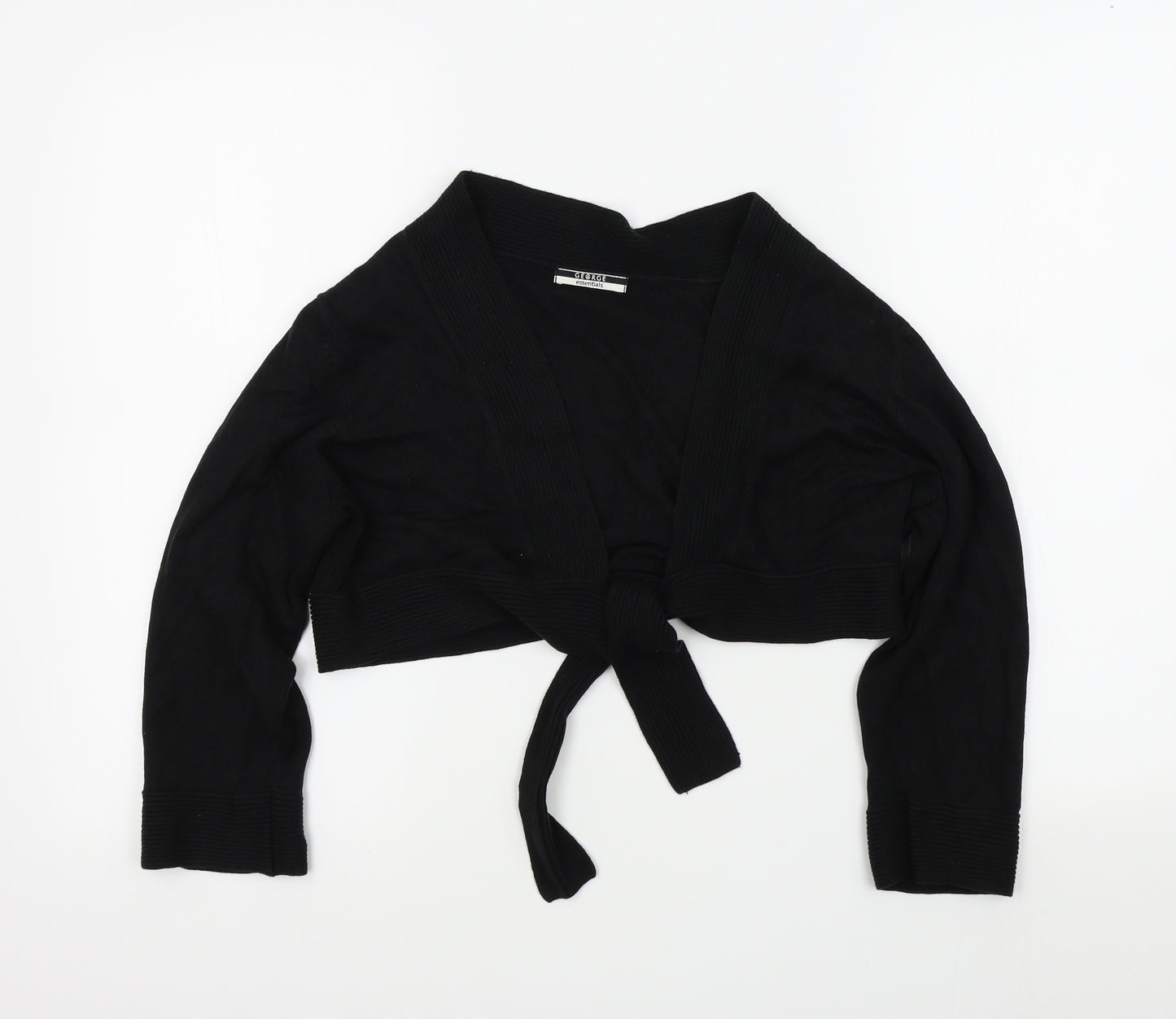 George Womens Black   Cardigan Jumper Size 14