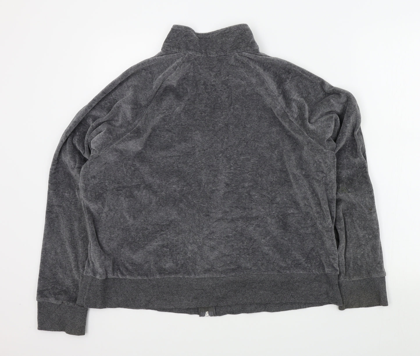 M&S Womens Green   Full Zip Jumper Size 22