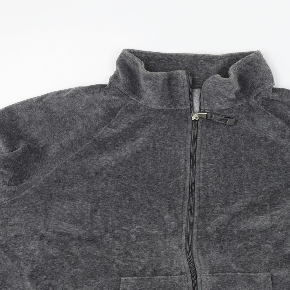 M&S Womens Green   Full Zip Jumper Size 22