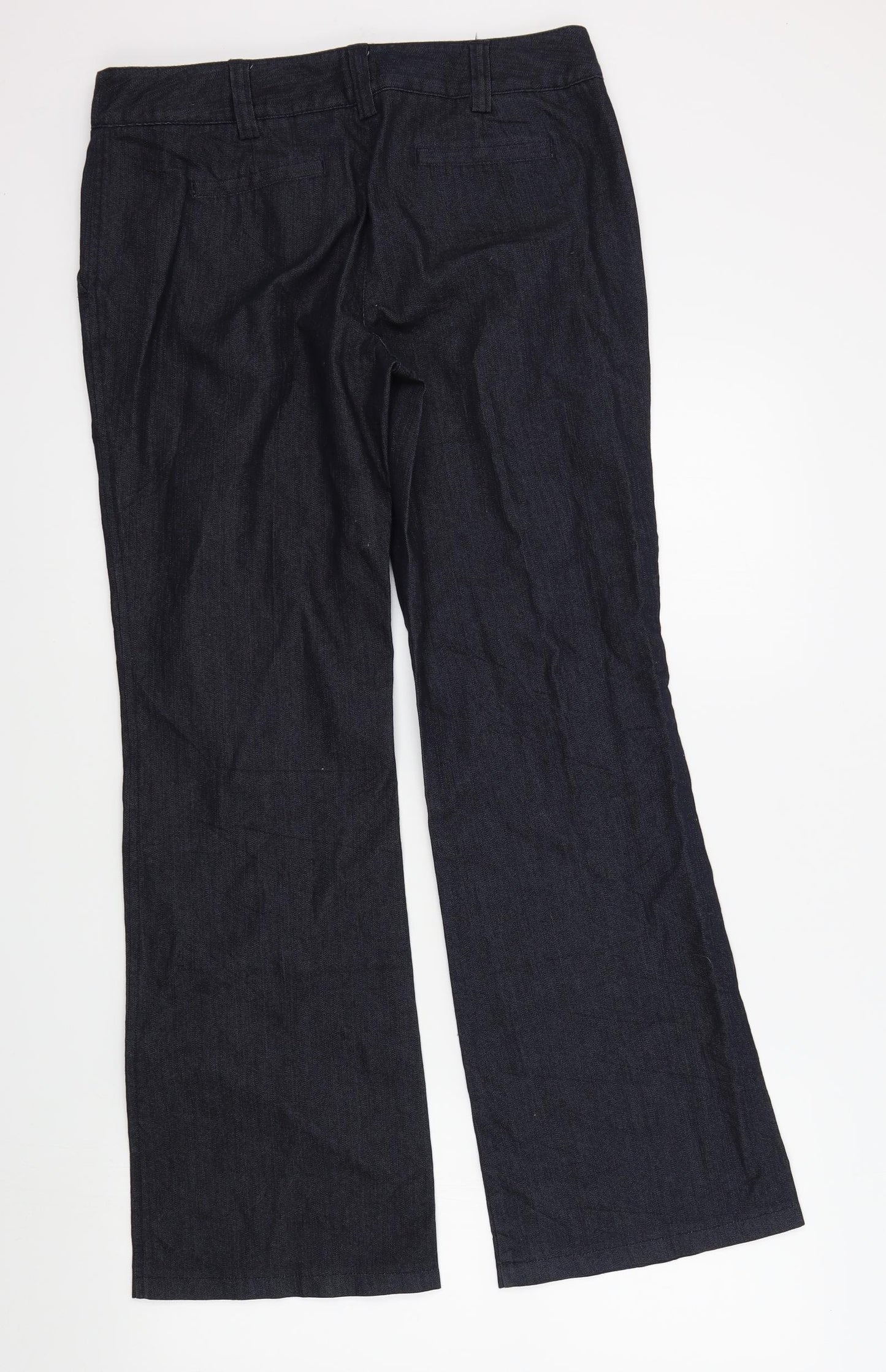 F&F Womens Blue   Trousers  Size 12 L30 in