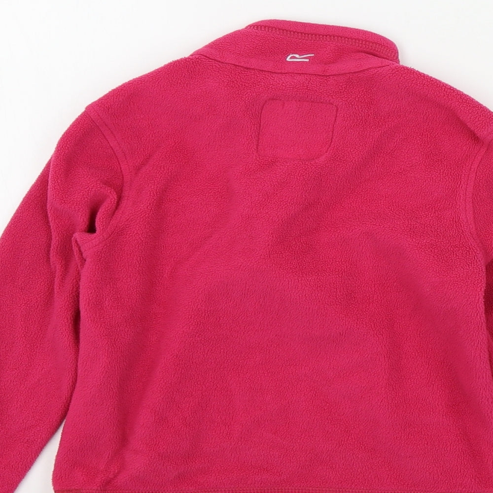Regatta Girls Pink   Pullover Sweatshirt Size 5-6 Years