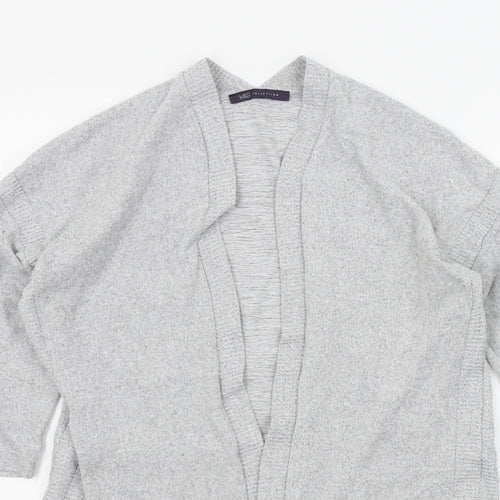 M&S Womens Grey   Cardigan Jumper Size 12