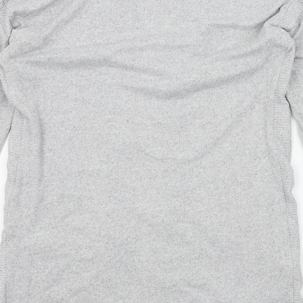 M&S Womens Grey   Cardigan Jumper Size 12