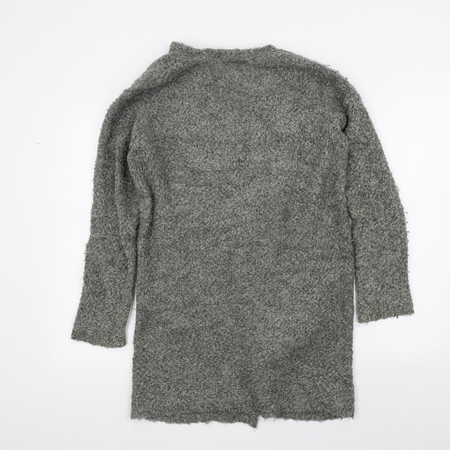 Papaya Womens Grey   Cardigan Jumper Size S