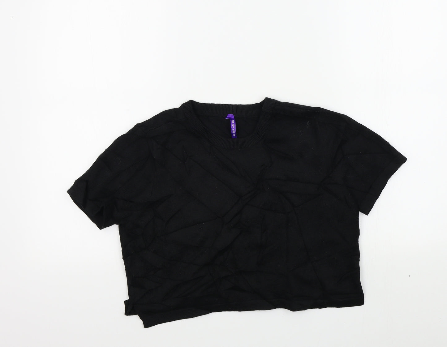Preworn Womens Black   Pullover Jumper Size 10
