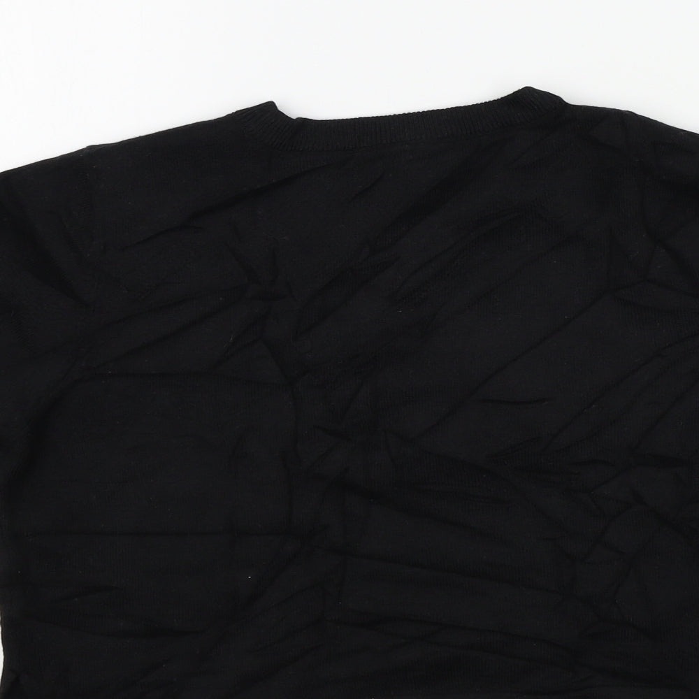 Preworn Womens Black   Pullover Jumper Size 10