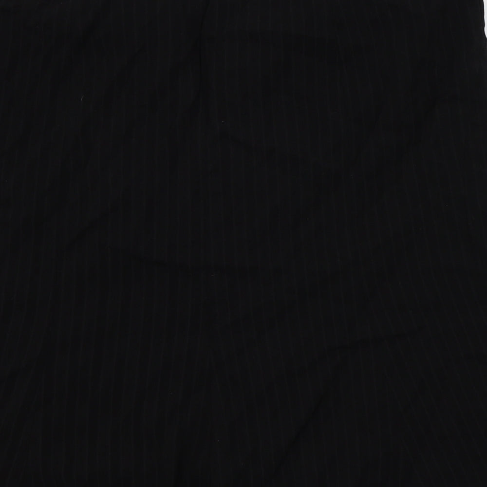 Papaya Womens Black   A-Line Skirt Size 18