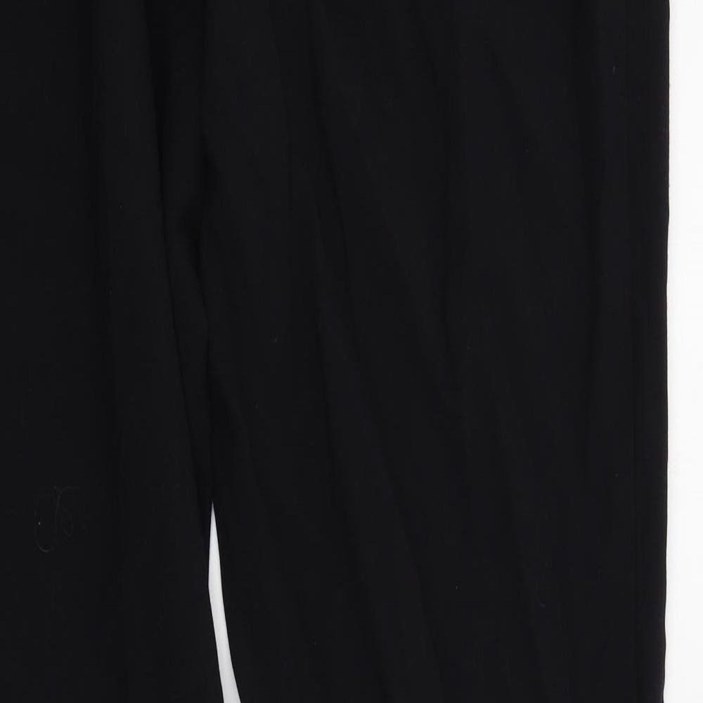 M&S Womens Black   Trousers  Size 18 L31 in