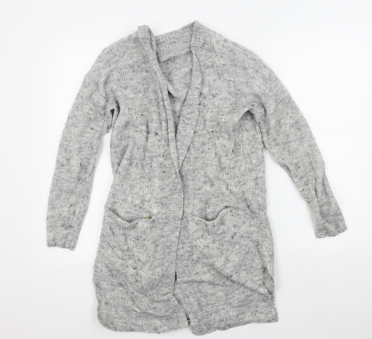 NEXT Womens Grey   Cardigan Jumper Size S