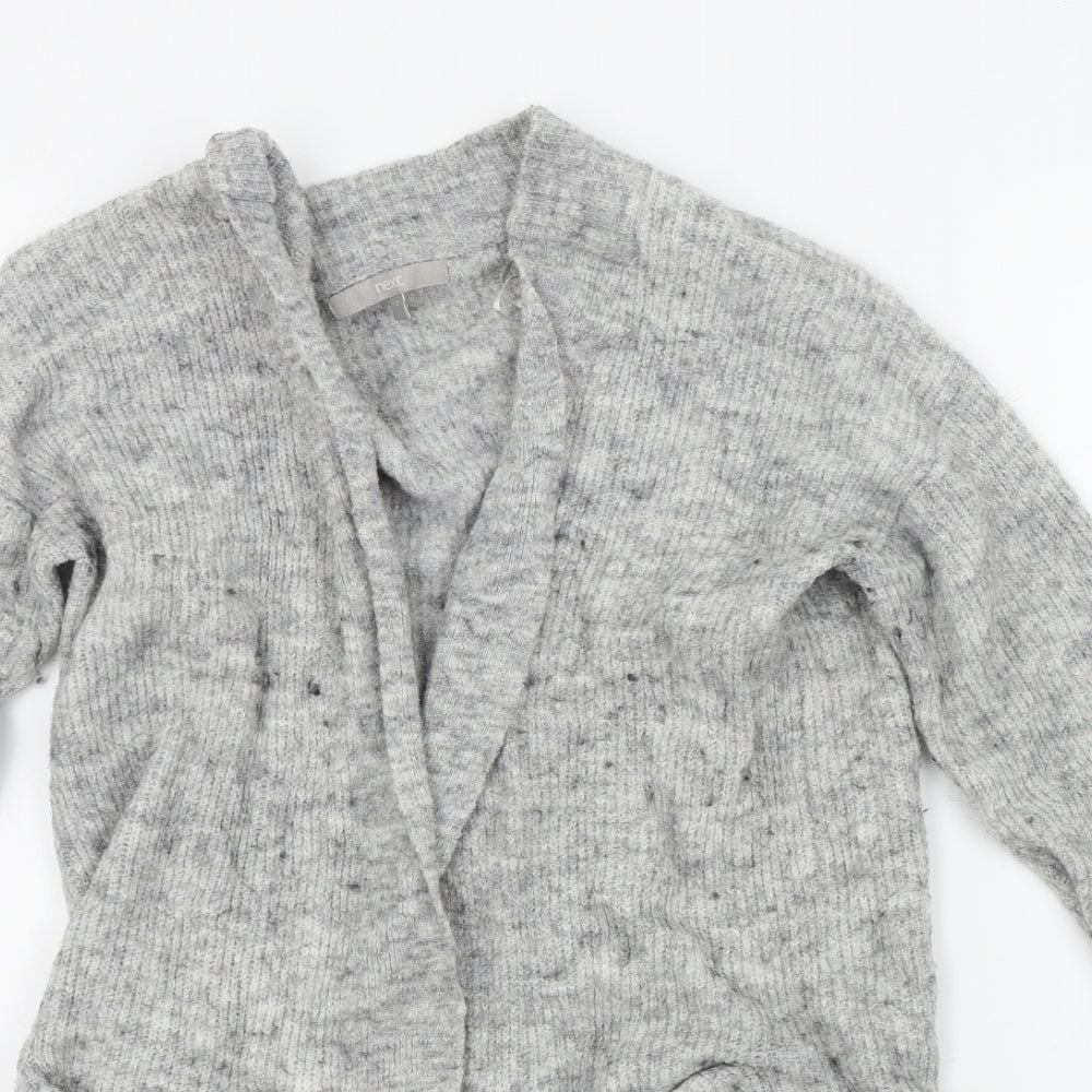 NEXT Womens Grey   Cardigan Jumper Size S