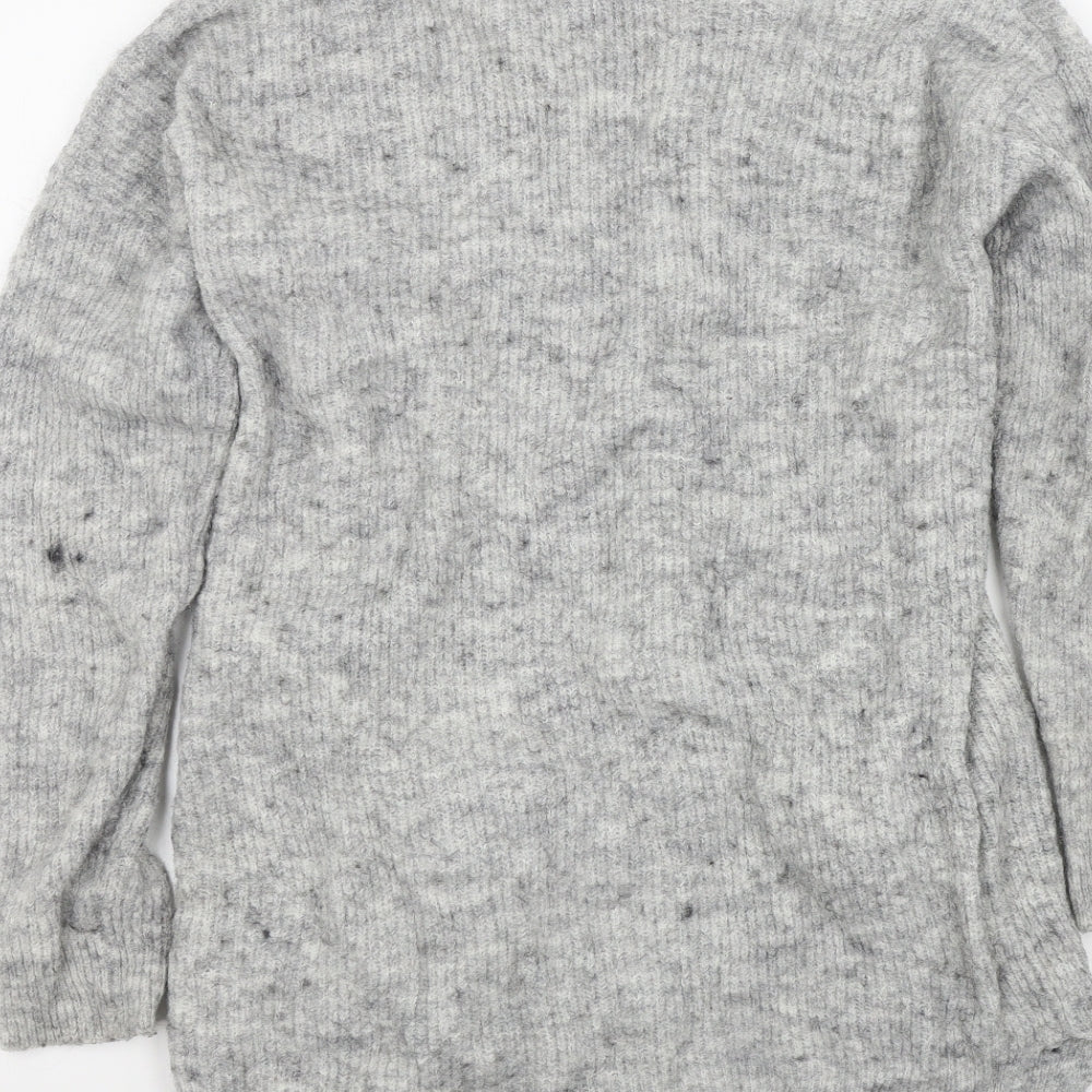 NEXT Womens Grey   Cardigan Jumper Size S