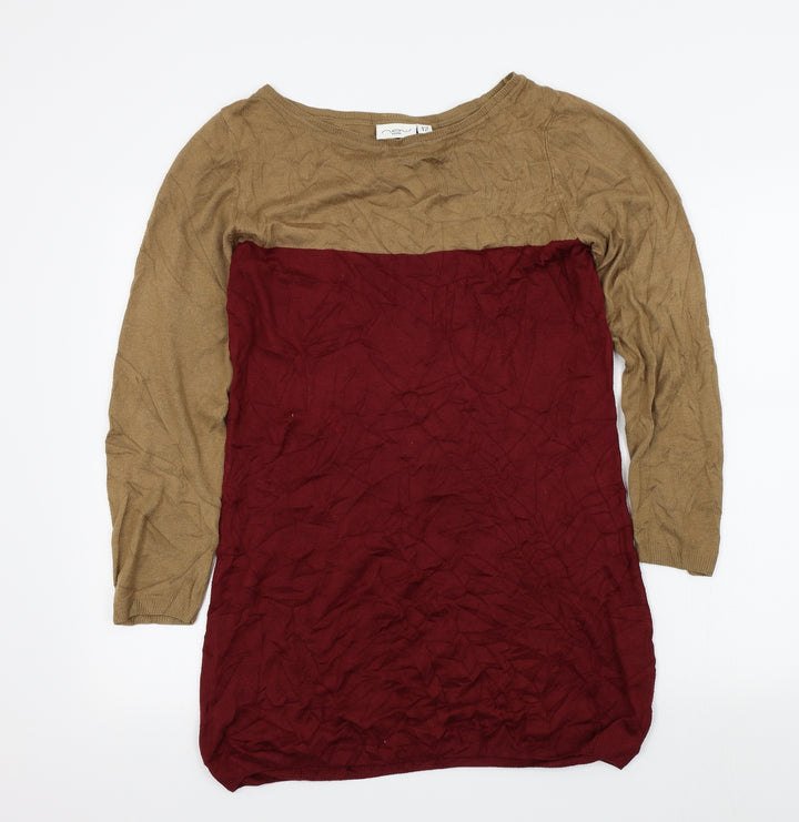 New Look Womens Brown   Jumper Dress  Size 12