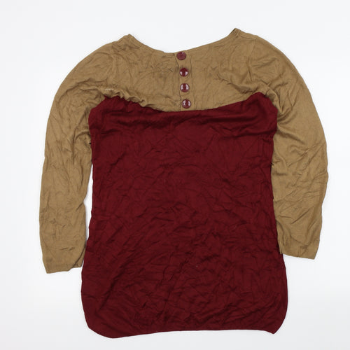 New Look Womens Brown   Jumper Dress  Size 12