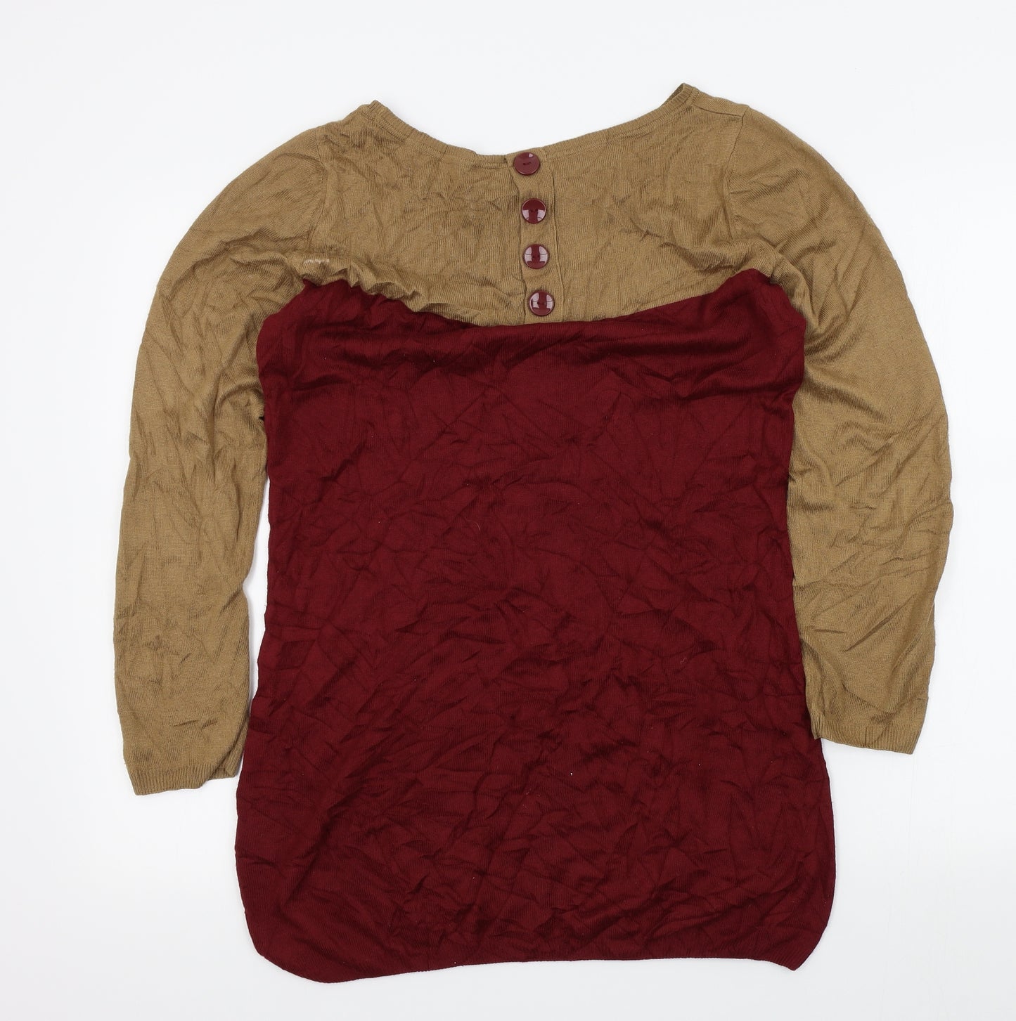 New Look Womens Brown   Jumper Dress  Size 12