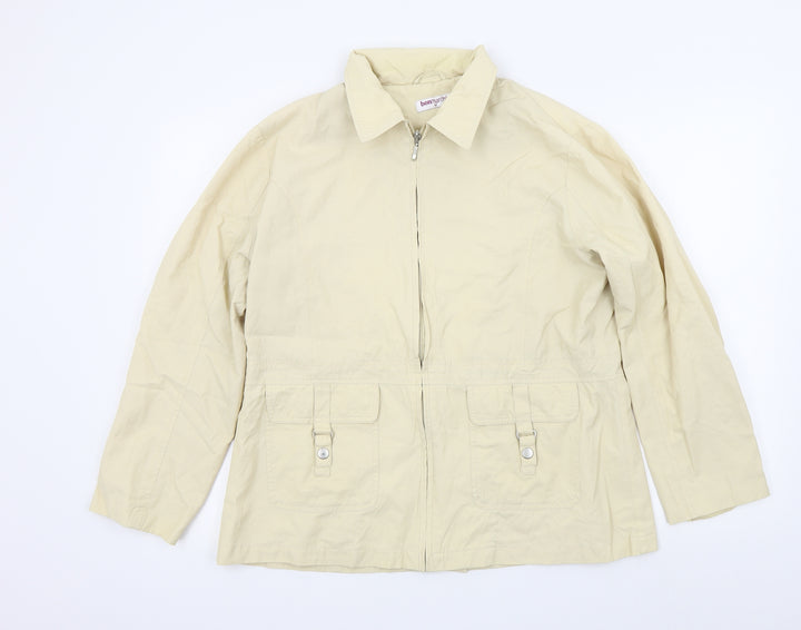 Bonmarché Womens Beige   Jacket  Size M