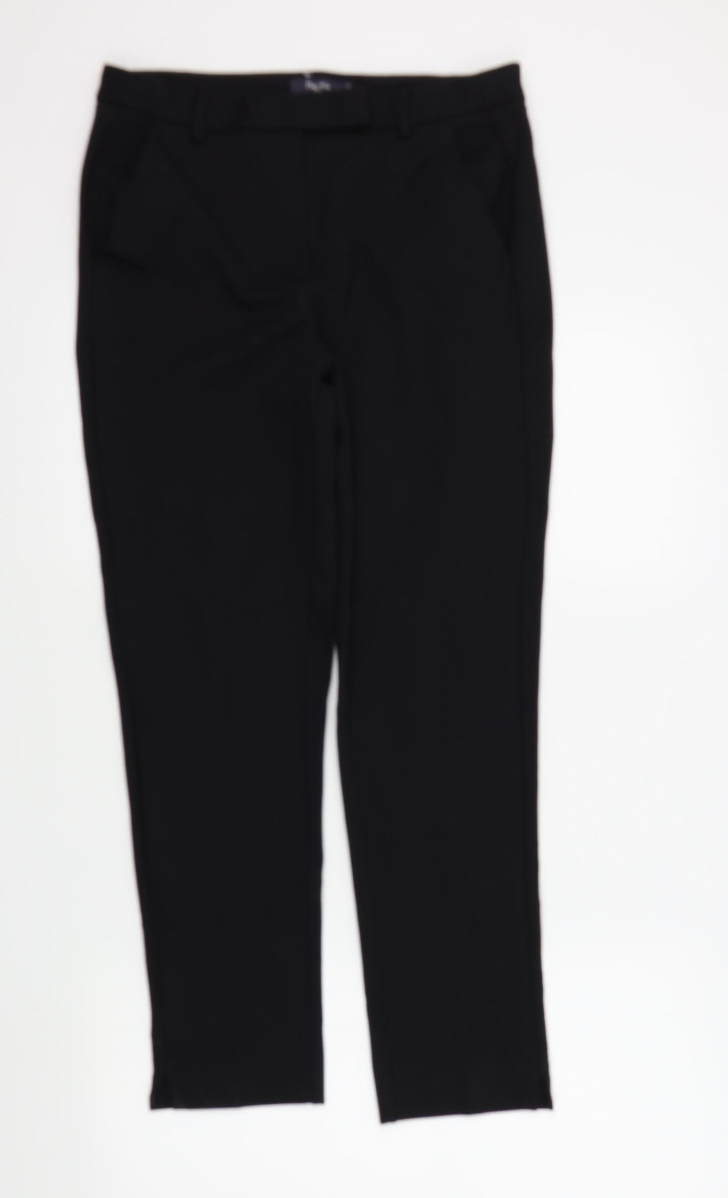 M&S Womens Black   Sweatpants Trousers Size 12 L27 in