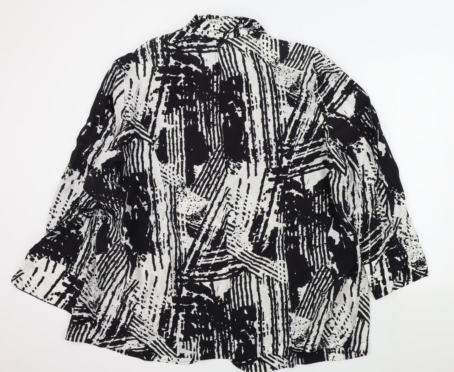 Verpass Womens Black Geometric  Jacket  Size L