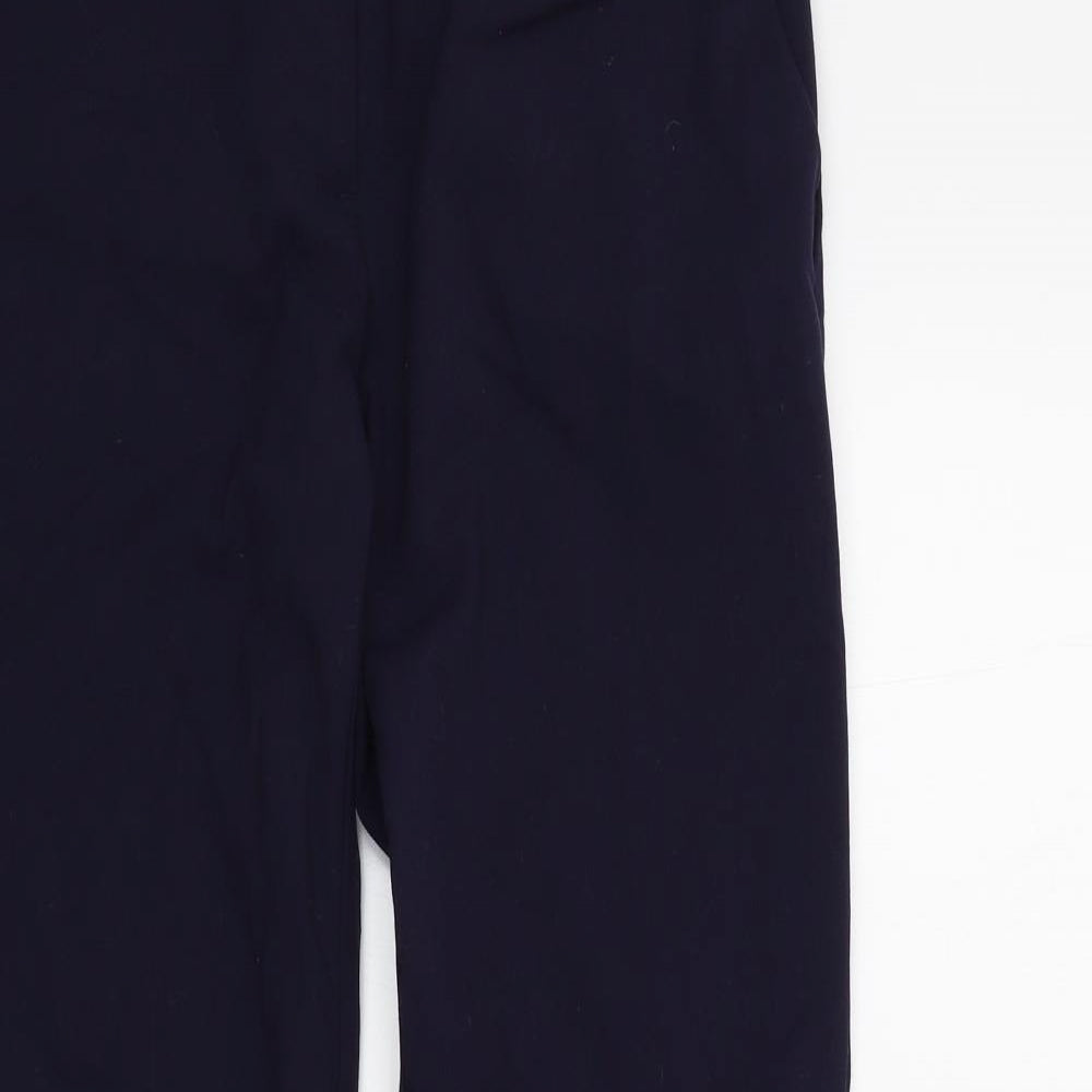 H&M Womens Blue   Trousers  Size 34 L29 in