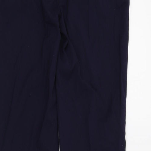 H&M Womens Blue   Trousers  Size 34 L29 in