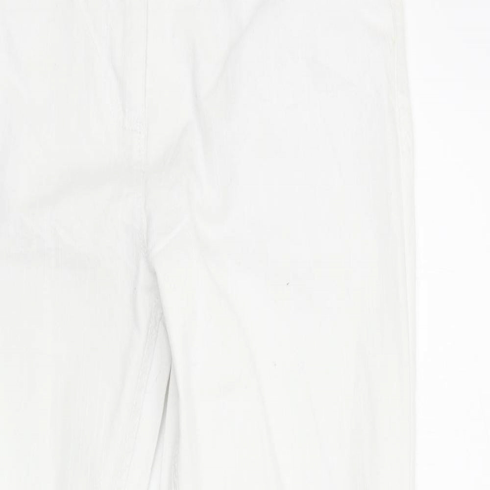 Epilogue Womens White   Straight Jeans Size 14 L29 in