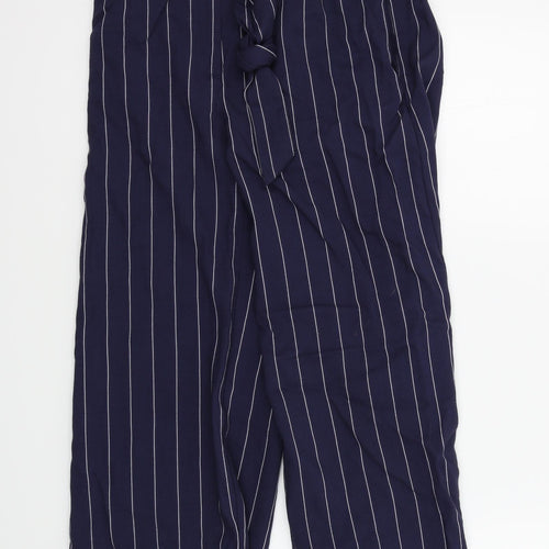 wearhouse Womens Blue Striped  Trousers  Size 6 L21 in