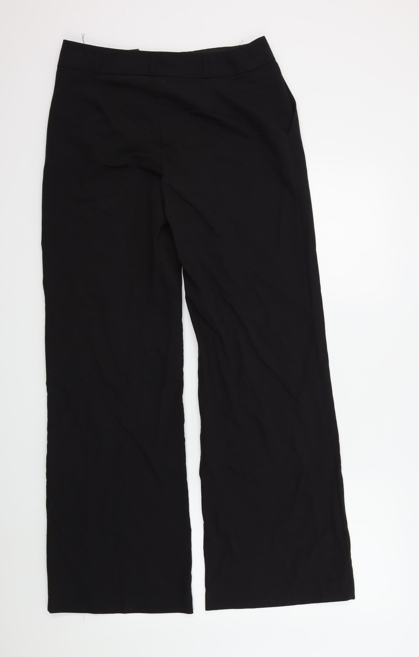 F&F Womens Black   Trousers  Size 12 L31 in