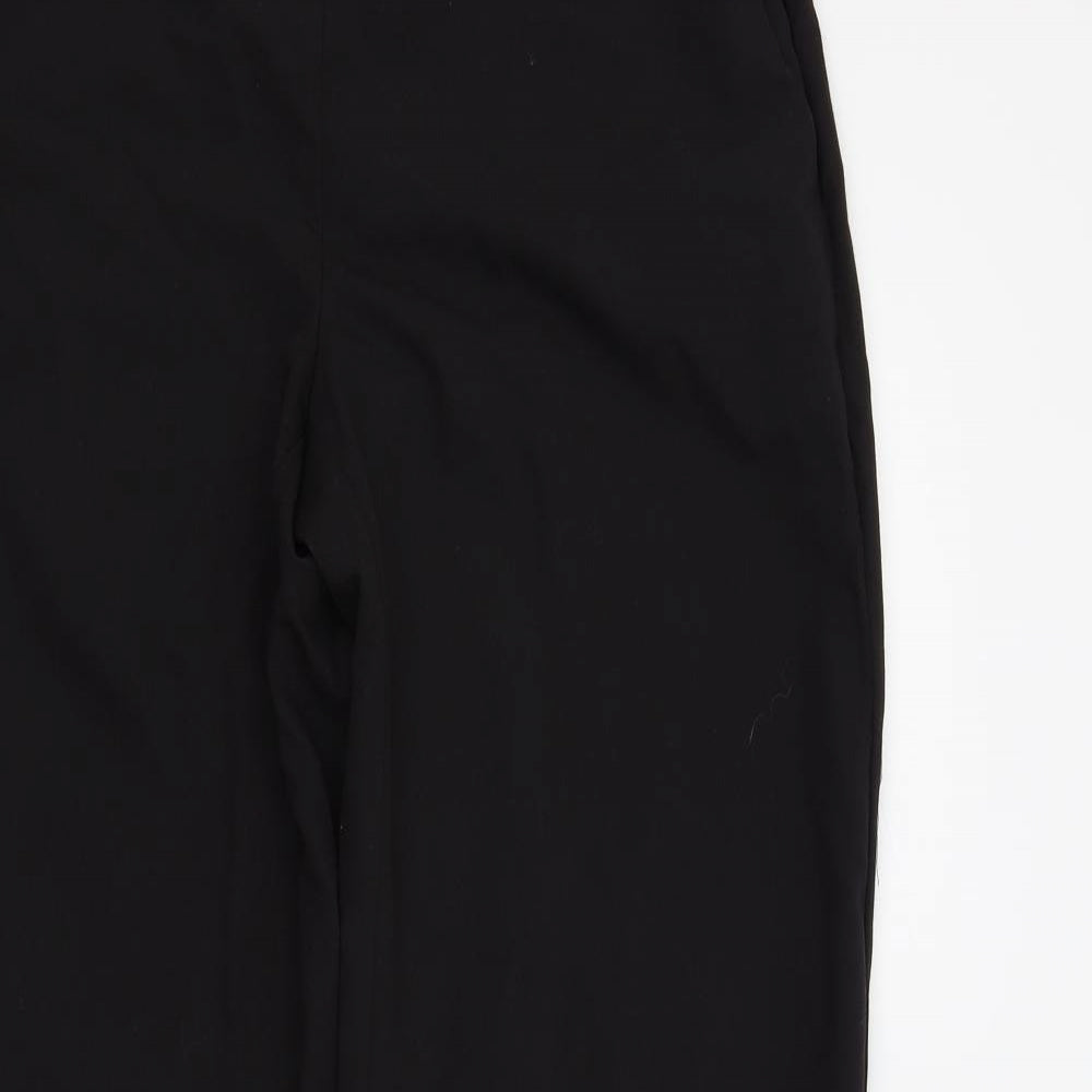 F&F Womens Black   Trousers  Size 12 L31 in