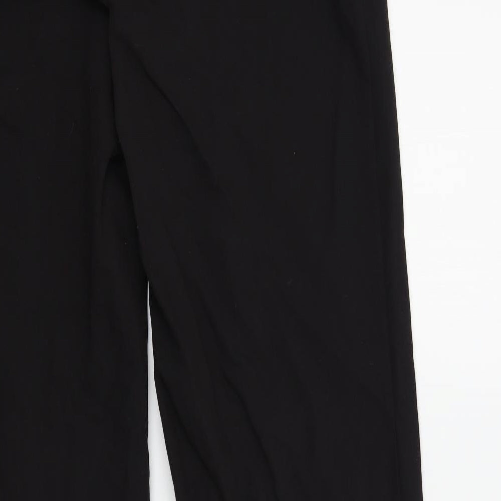 F&F Womens Black   Trousers  Size 12 L31 in