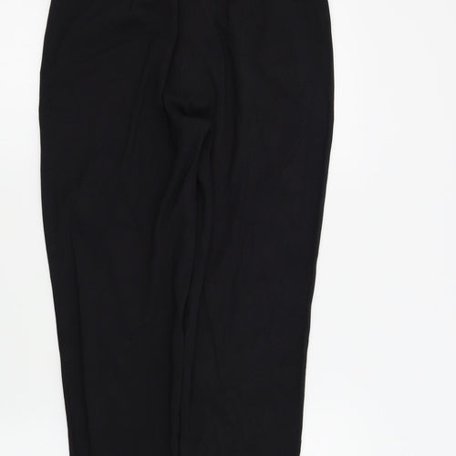 a brookes Womens Black   Trousers  Size 10 L25 in