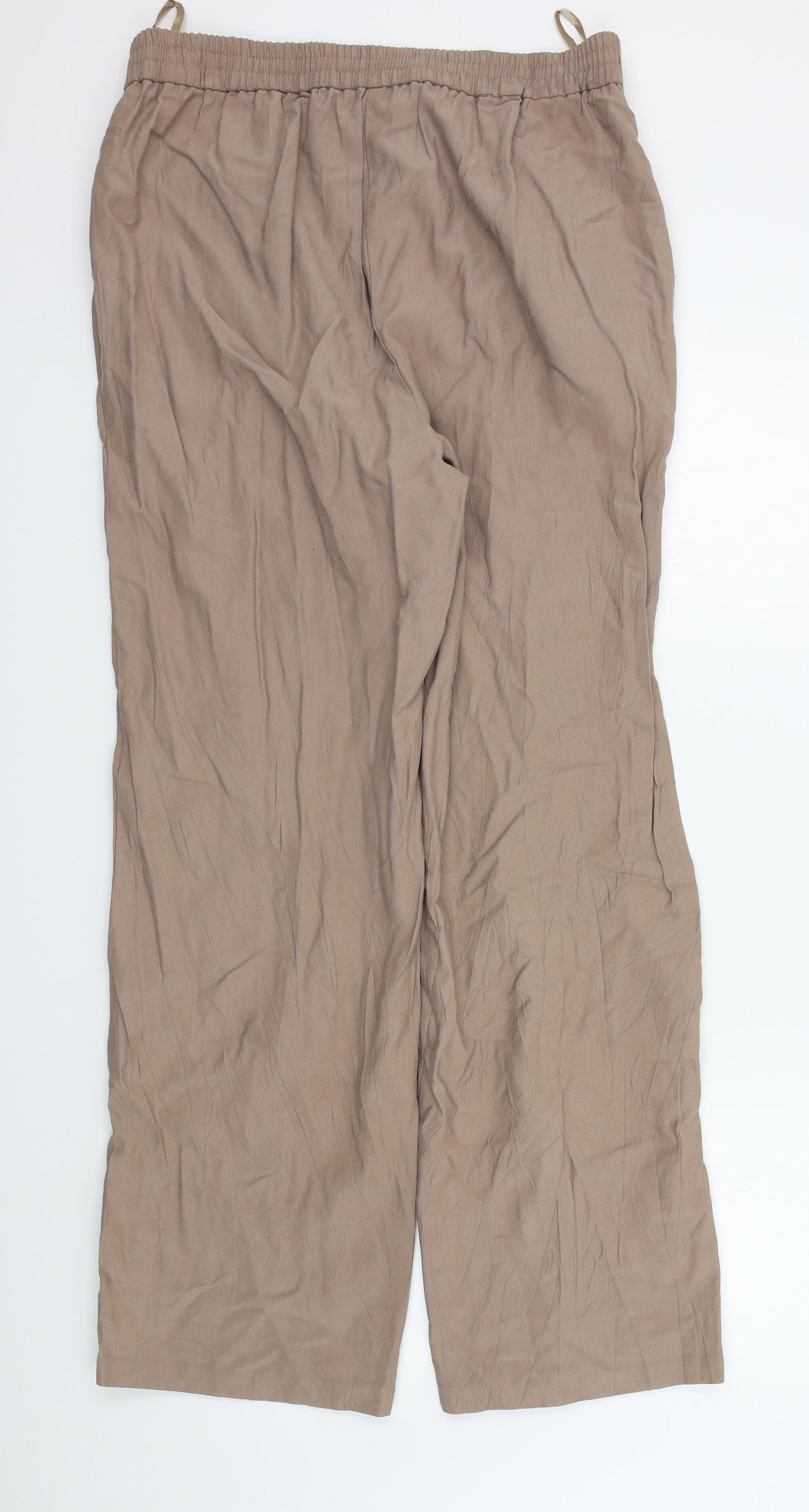 Primark Womens Brown   Trousers  Size 16 L30 in