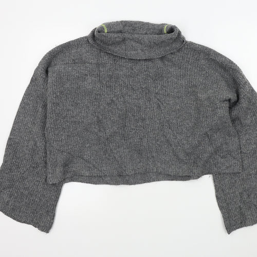 Topshop Womens Grey   Pullover Jumper Size 10