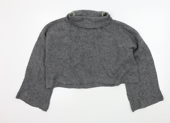 Topshop Womens Grey Pullover Jumper Size 10