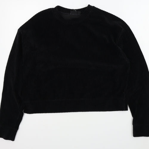 Monkl Womens Black   Pullover Jumper Size M