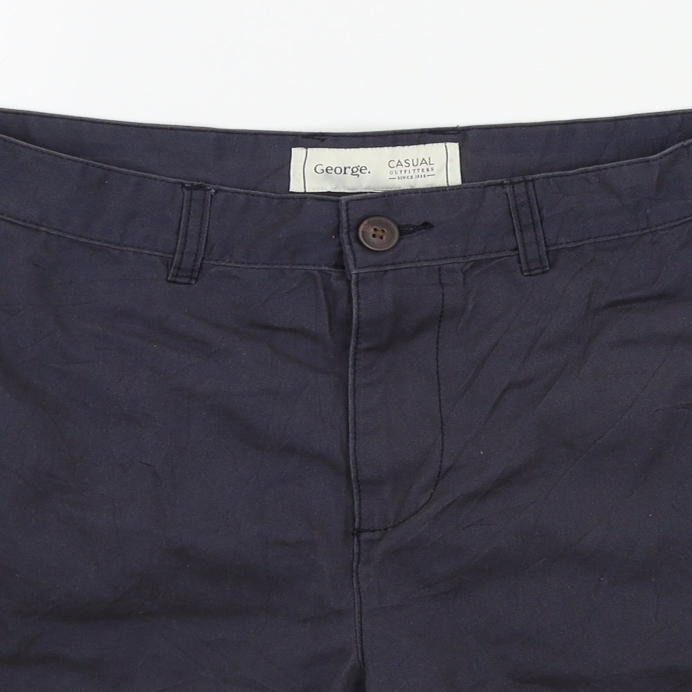 George Mens Grey   Bermuda Shorts Size 34 in