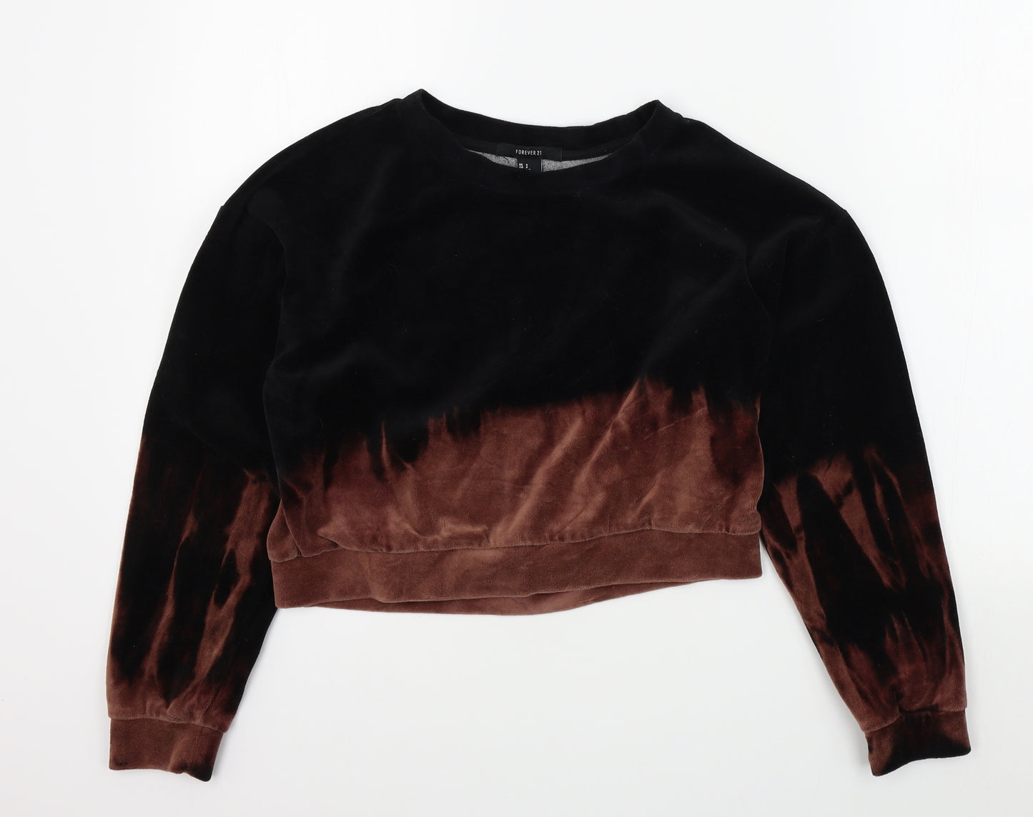 forever21 Womens Brown   Pullover Jumper Size S