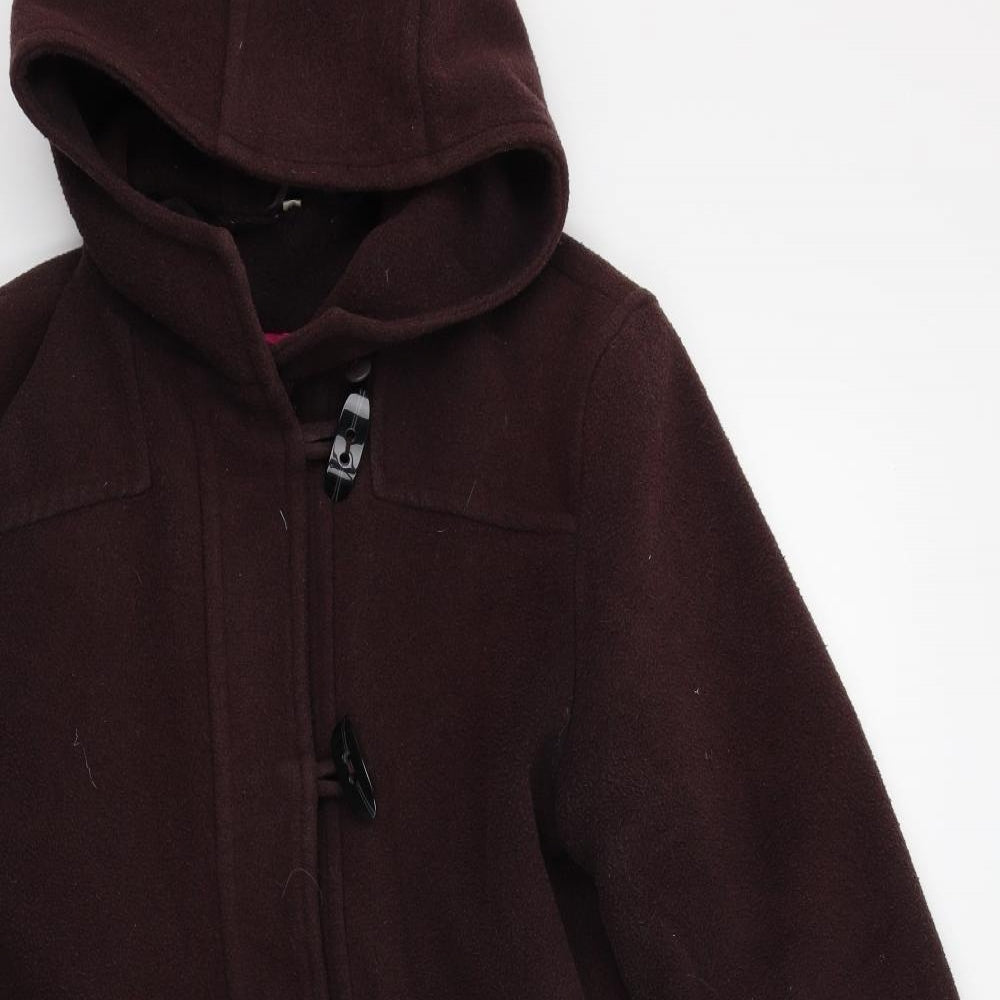 Klass Womens Purple   Overcoat  Size 10