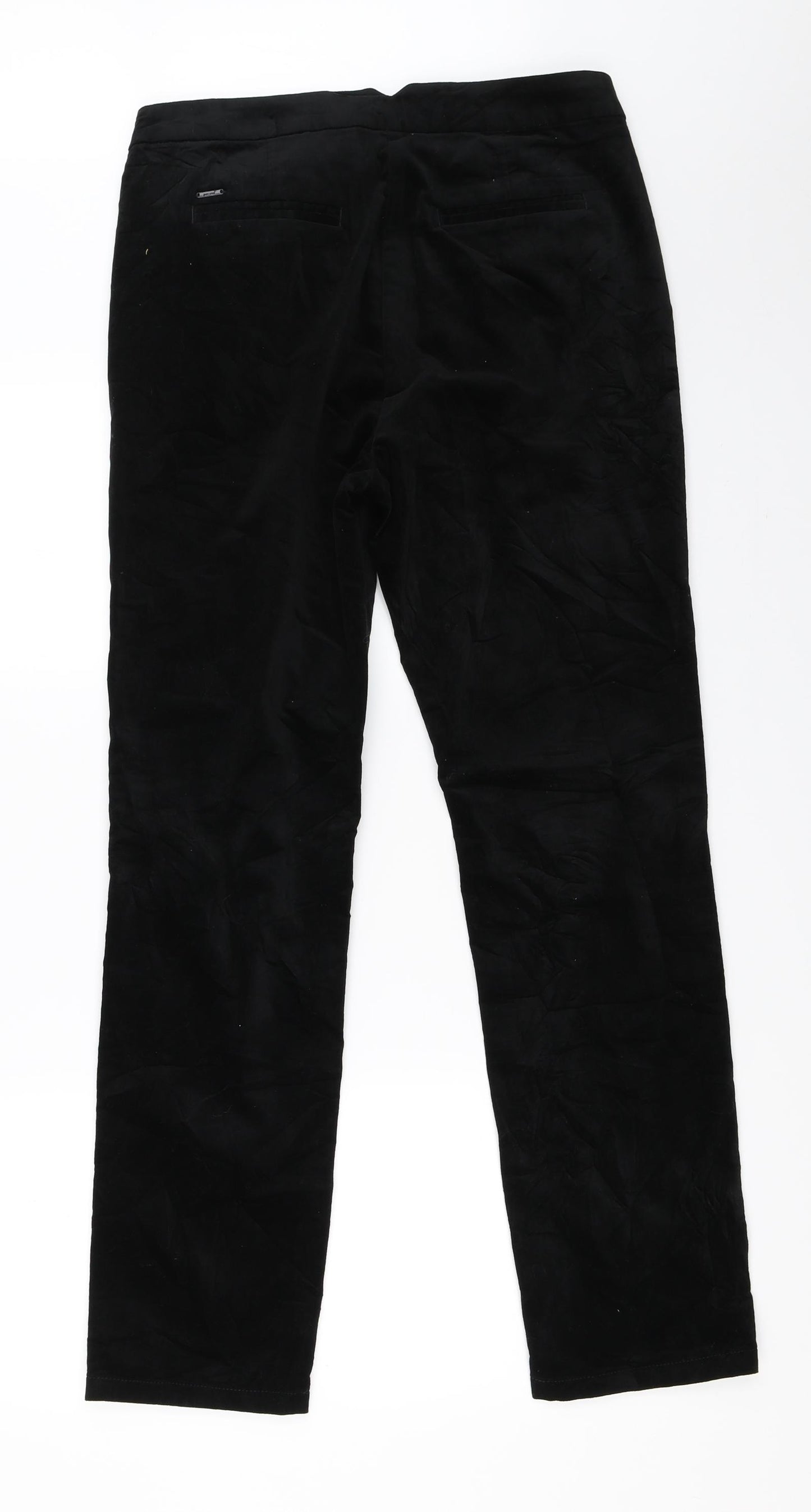 Per Una Womens Black   Trousers  Size 12 L29.5 in