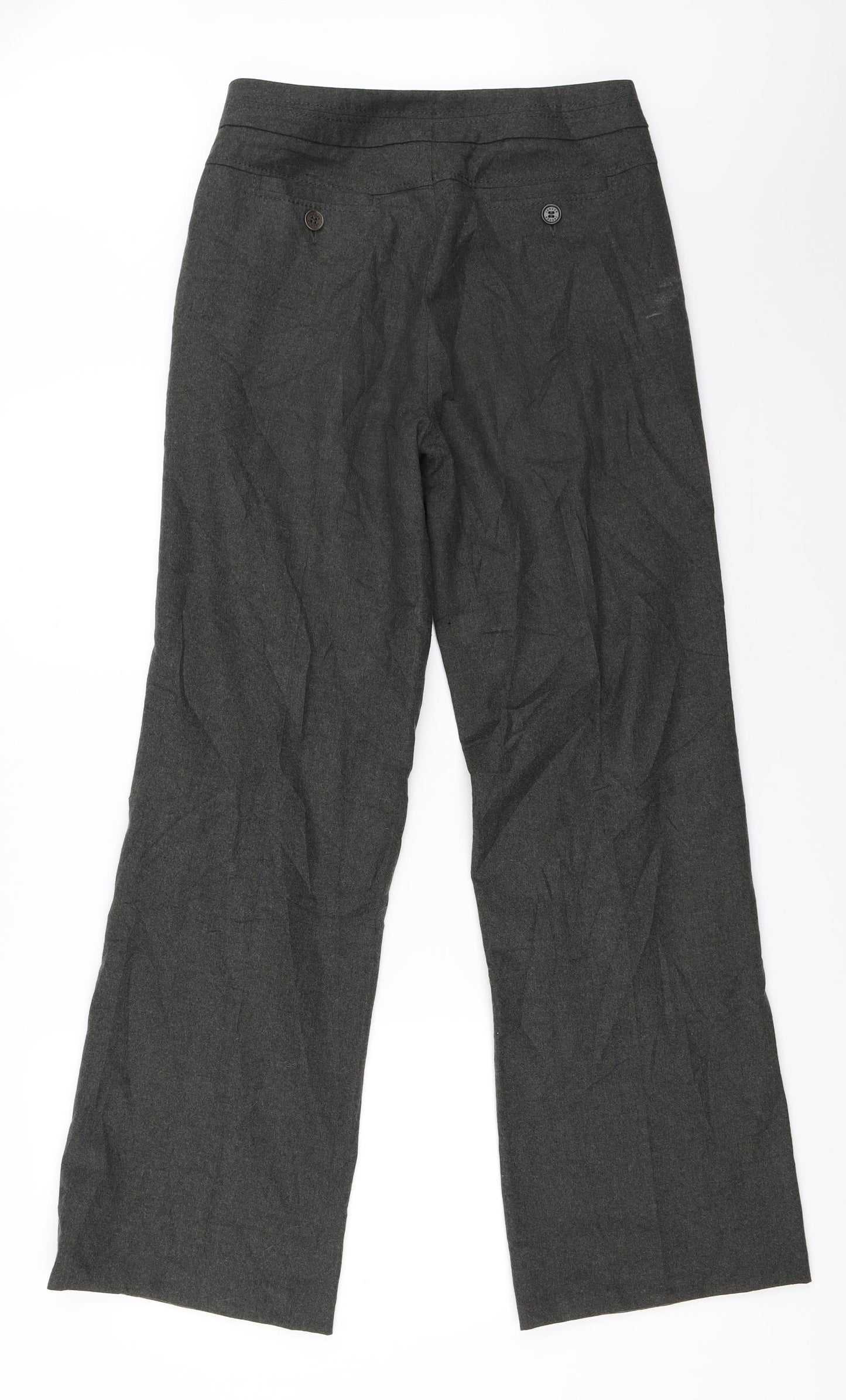 Jaeger Womens Grey   Trousers  Size 10 L31 in
