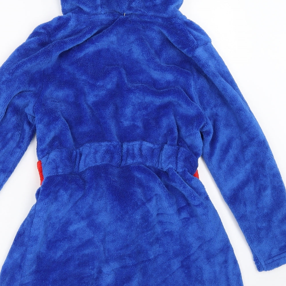 Primark Boys Blue Solid   Robe Size 6-7 Years  - Paddington bear