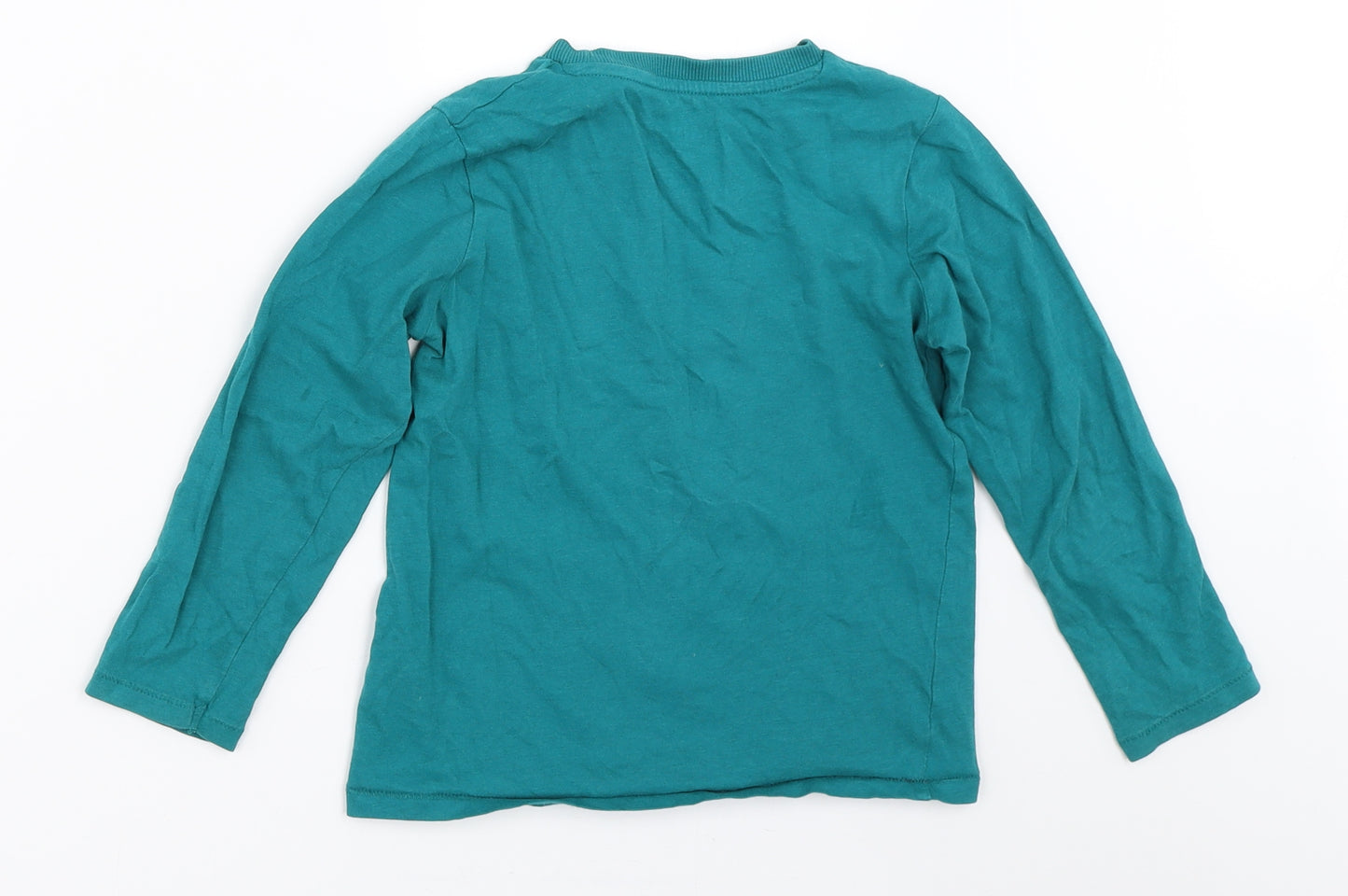Marks and Spencer Boys Blue   Basic T-Shirt Size 4-5 Years