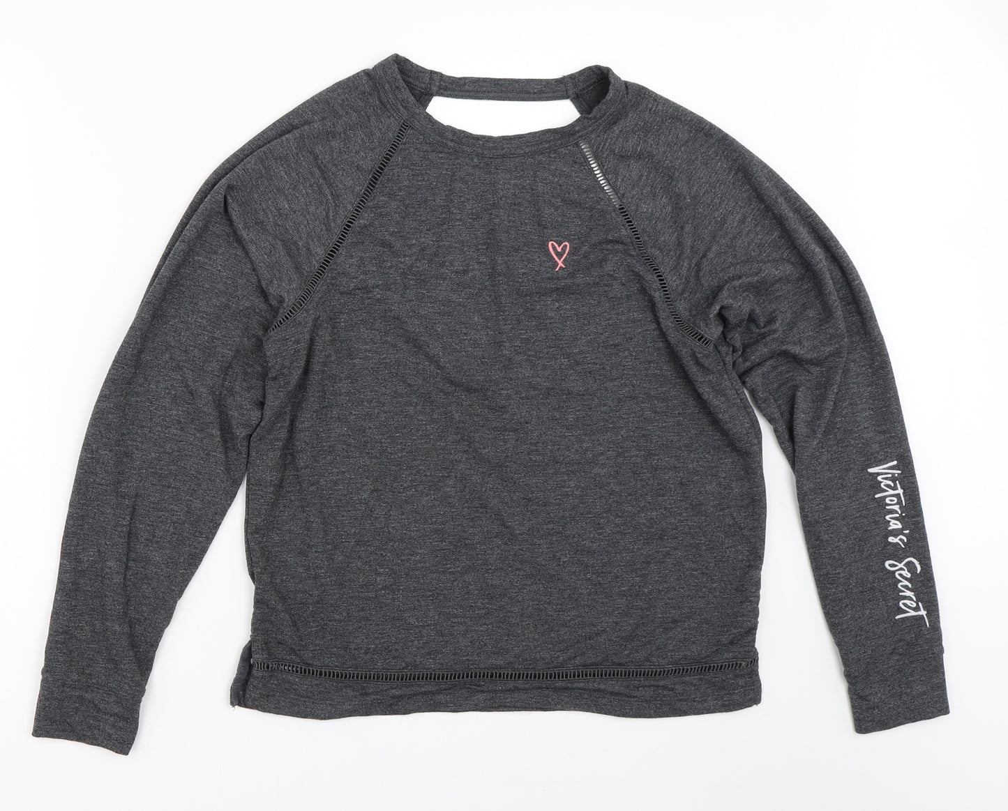 Victoria's Secret Womens Grey   Pullover Sweatshirt Size XS