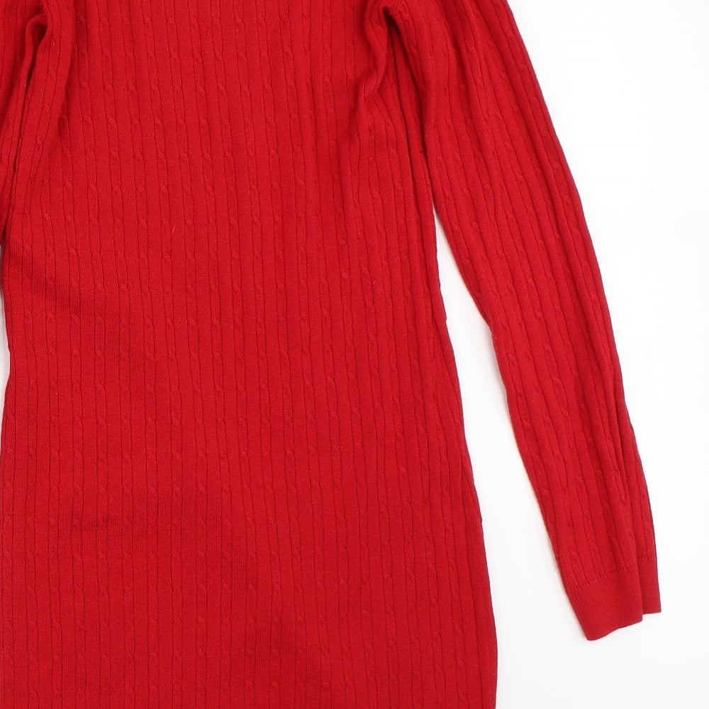 Dorothy Perkins Womens Red   Bodycon  Size 12