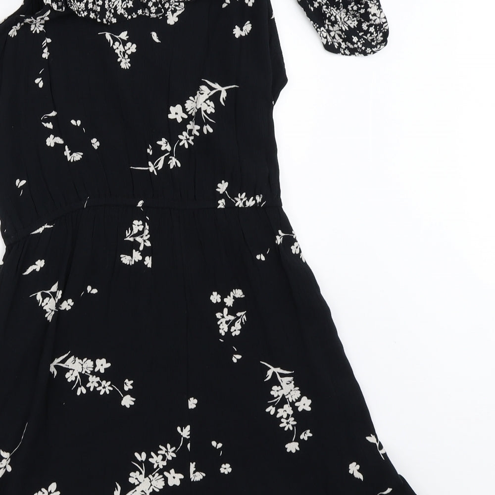 Dorothy Perkins Womens Black   Playsuit One-Piece Size 14