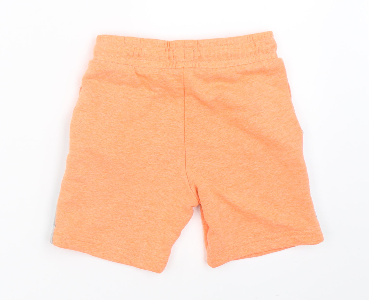 F&F Boys Orange   Sweat Shorts Size 4-5 Years