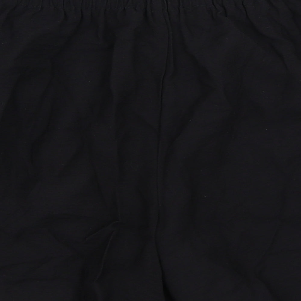 New Look Womens Black   Paperbag Shorts Size 6