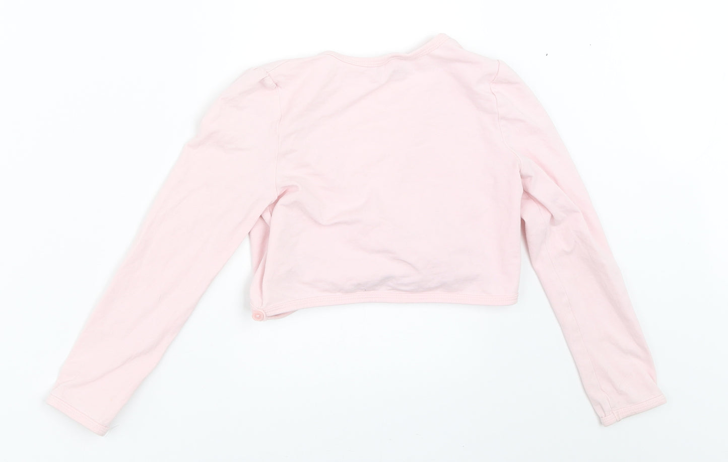 TU Girls Pink   Cardigan Jumper Size 7 Years