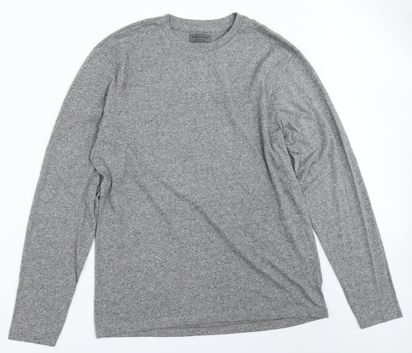 Primark Mens Grey    T-Shirt Size M