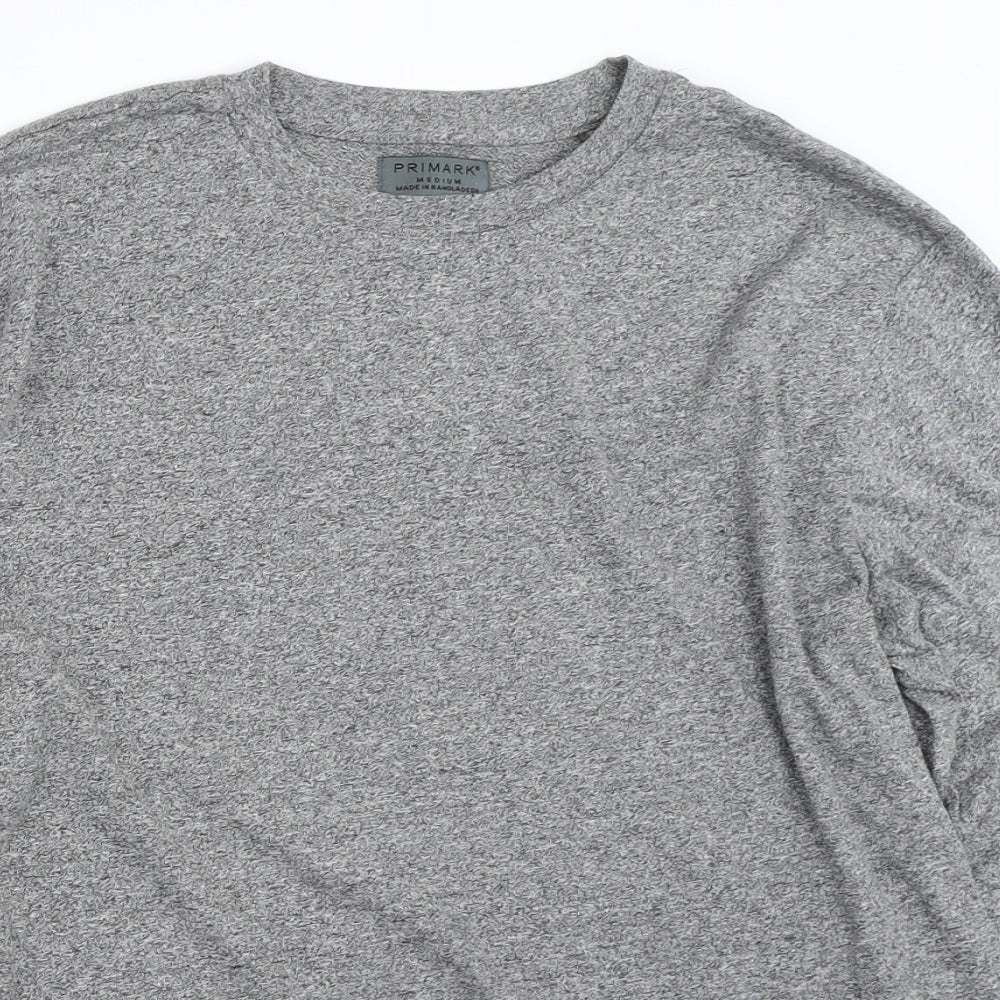 Primark Mens Grey    T-Shirt Size M